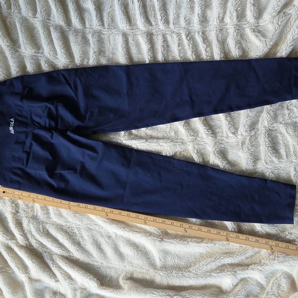 AURORA Navy Blue Leggings Medium - Picture 1 of 4
